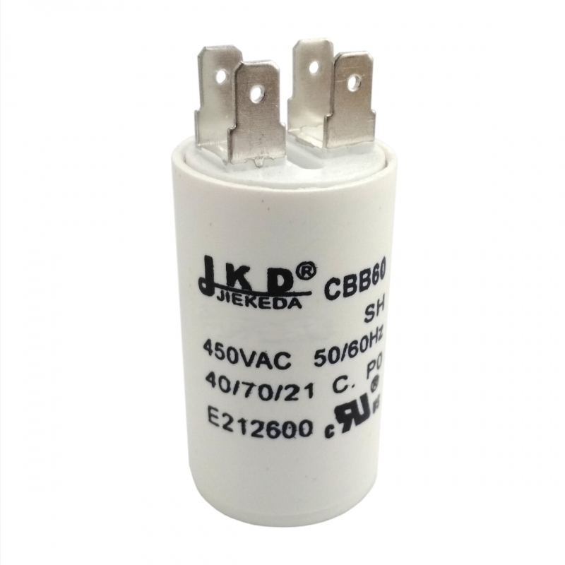 Конденсатор пусковой CBB60 (2mF, 450VAC)